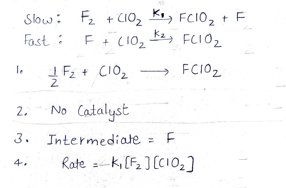 Chemistry homework question answer, step 1, image 1