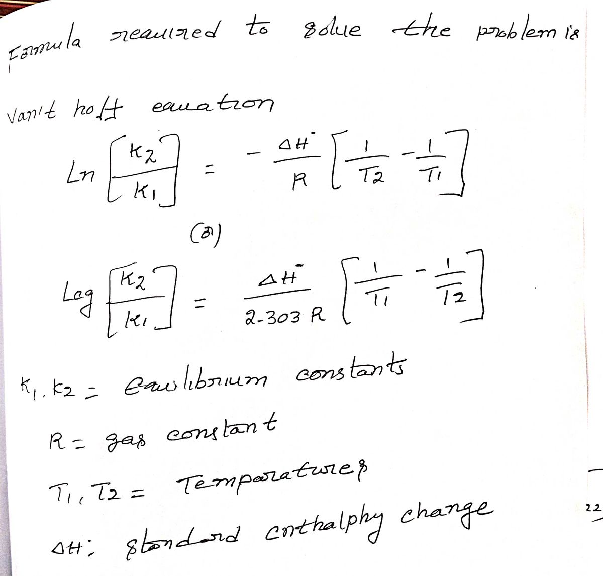 Chemistry homework question answer, step 1, image 1