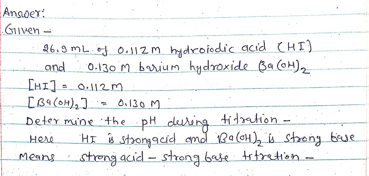 Chemistry homework question answer, step 1, image 1