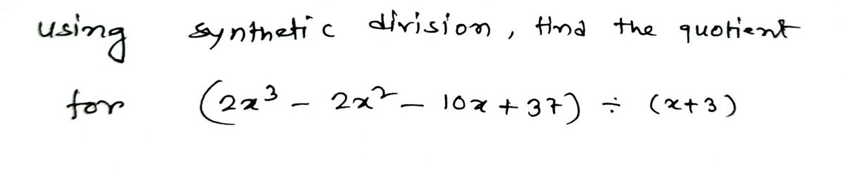 Algebra homework question answer, step 1, image 1