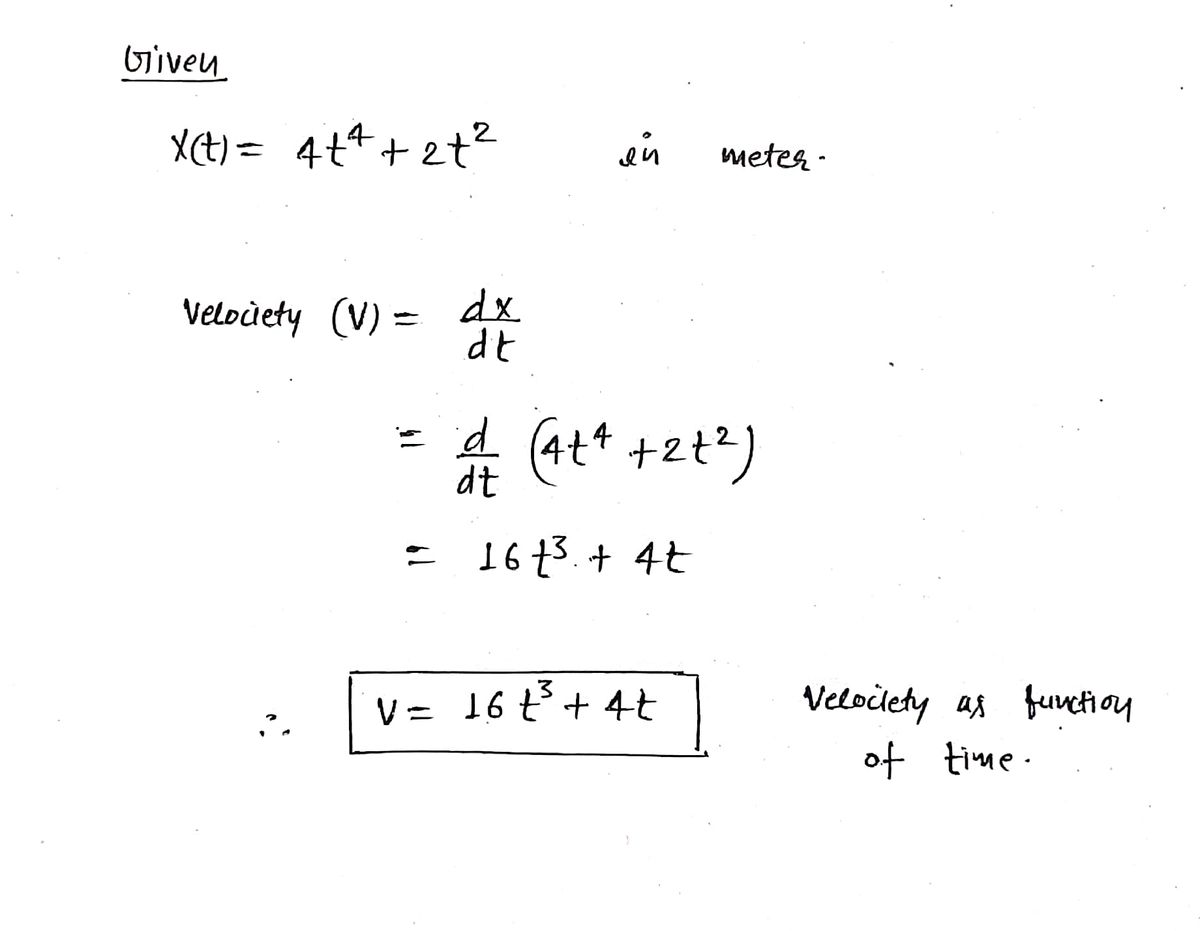 Physics homework question answer, step 1, image 1