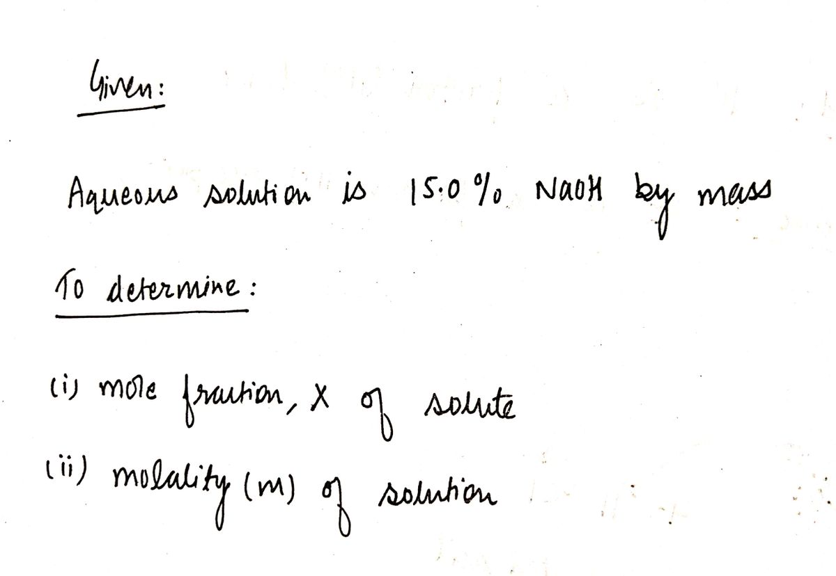 Chemistry homework question answer, step 1, image 1