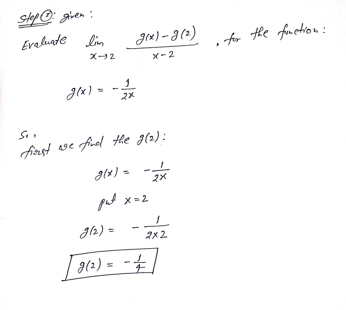 Calculus homework question answer, step 1, image 1