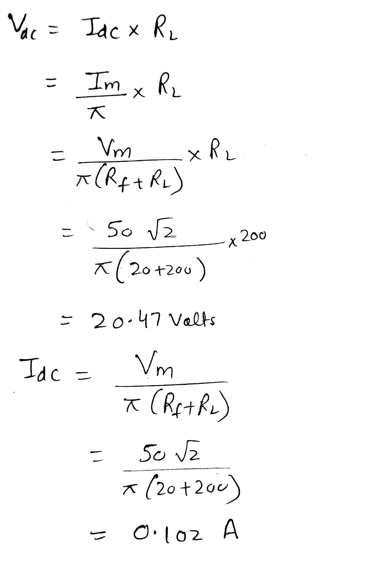 Answered: 4. A sinusoidal voltage of 50 V (Vrms)… | bartleby