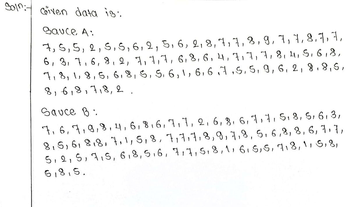 Statistics homework question answer, step 1, image 1