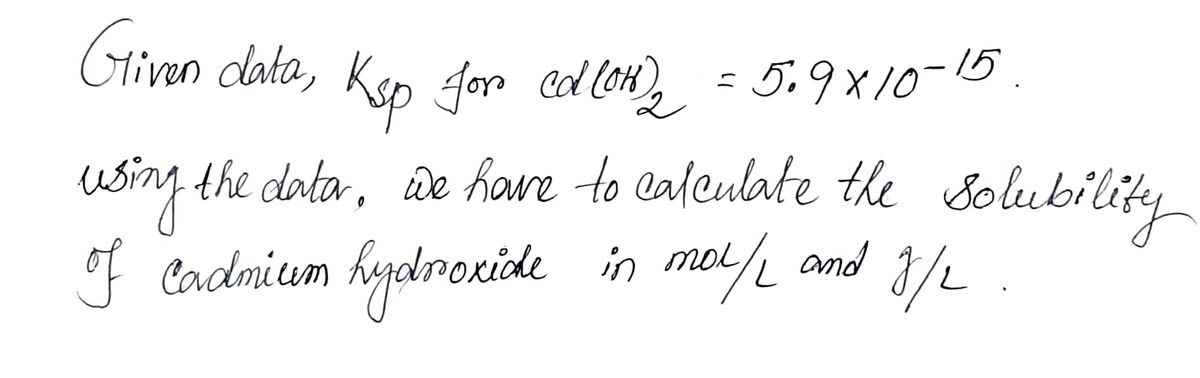 Chemistry homework question answer, step 1, image 1