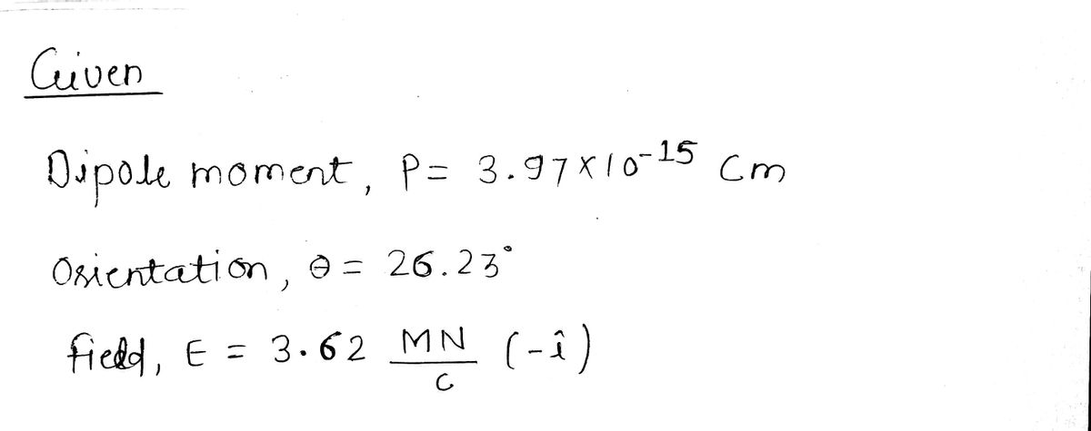 Physics homework question answer, step 1, image 1