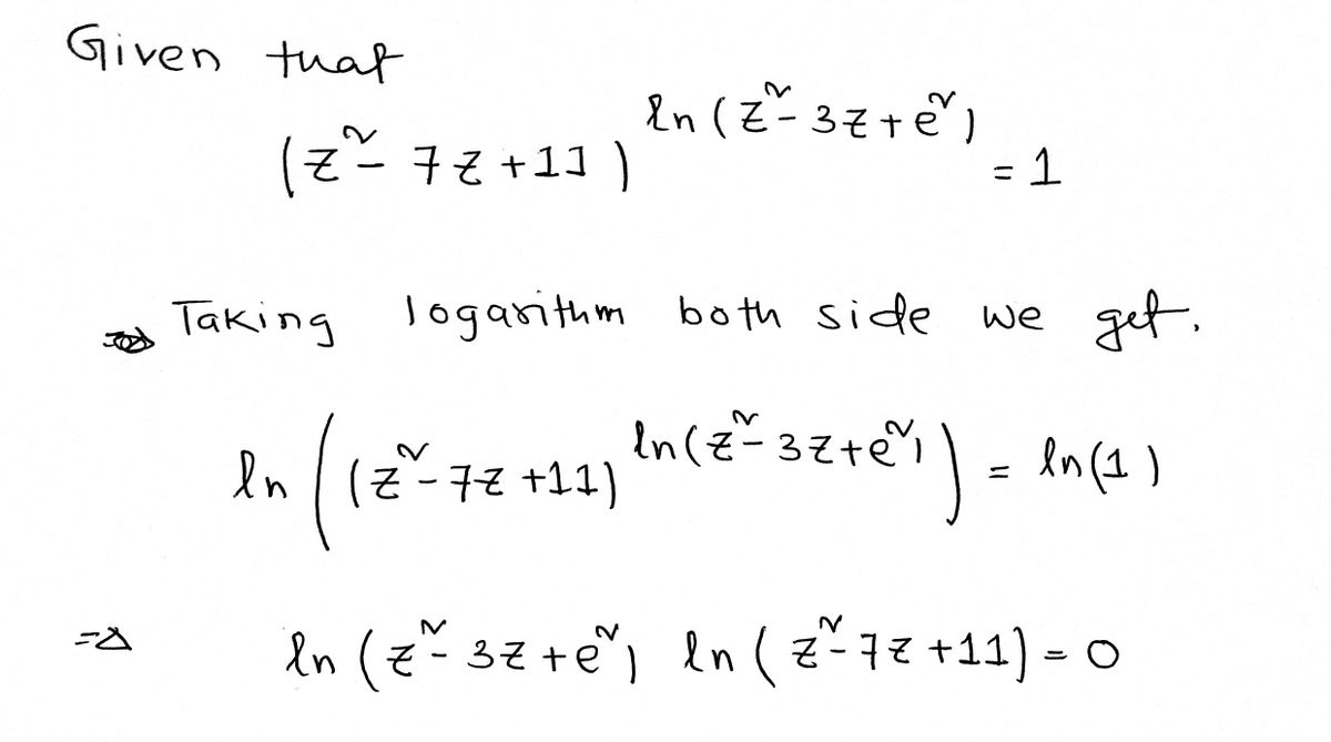 Advanced Math homework question answer, step 1, image 1