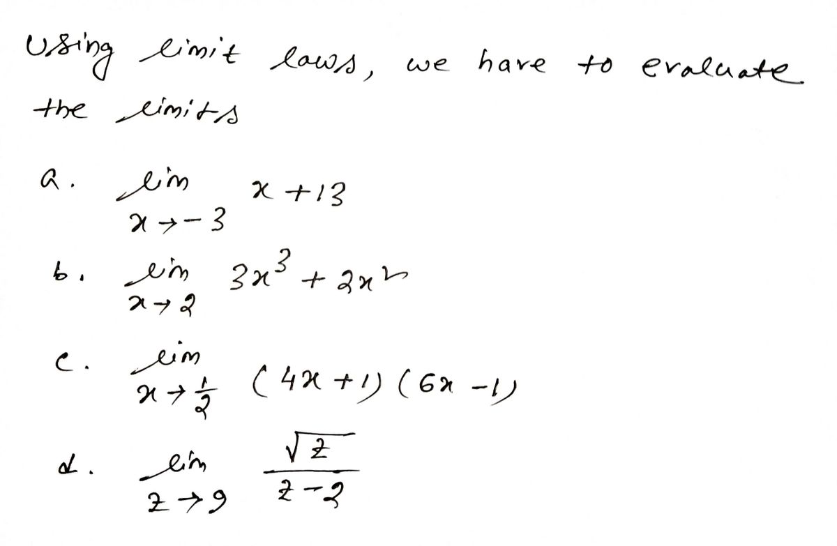 Calculus homework question answer, step 1, image 1