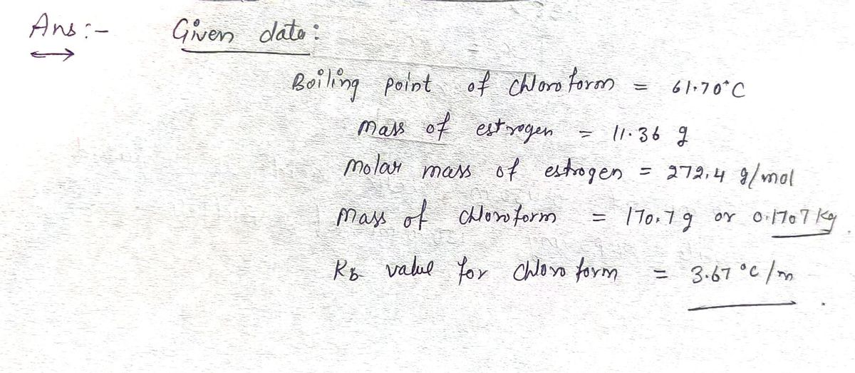 Chemistry homework question answer, step 1, image 1