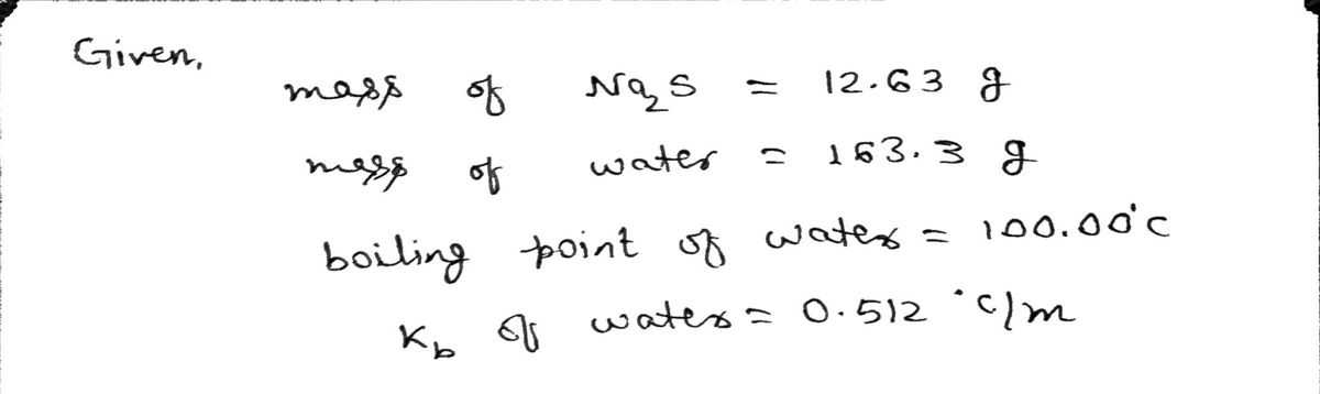 Chemistry homework question answer, step 1, image 1