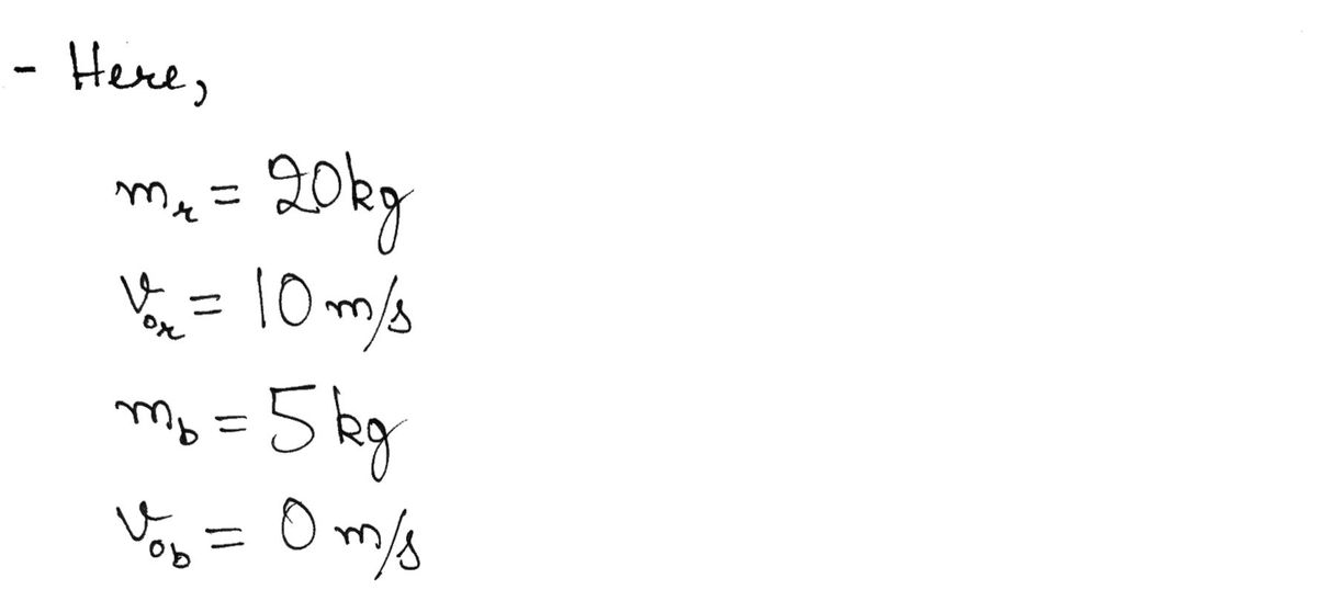 Physics homework question answer, step 1, image 1