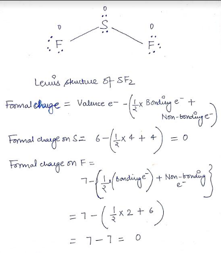 Lewis Structure Of Sf2 / What is the hybridization of the central atom ...