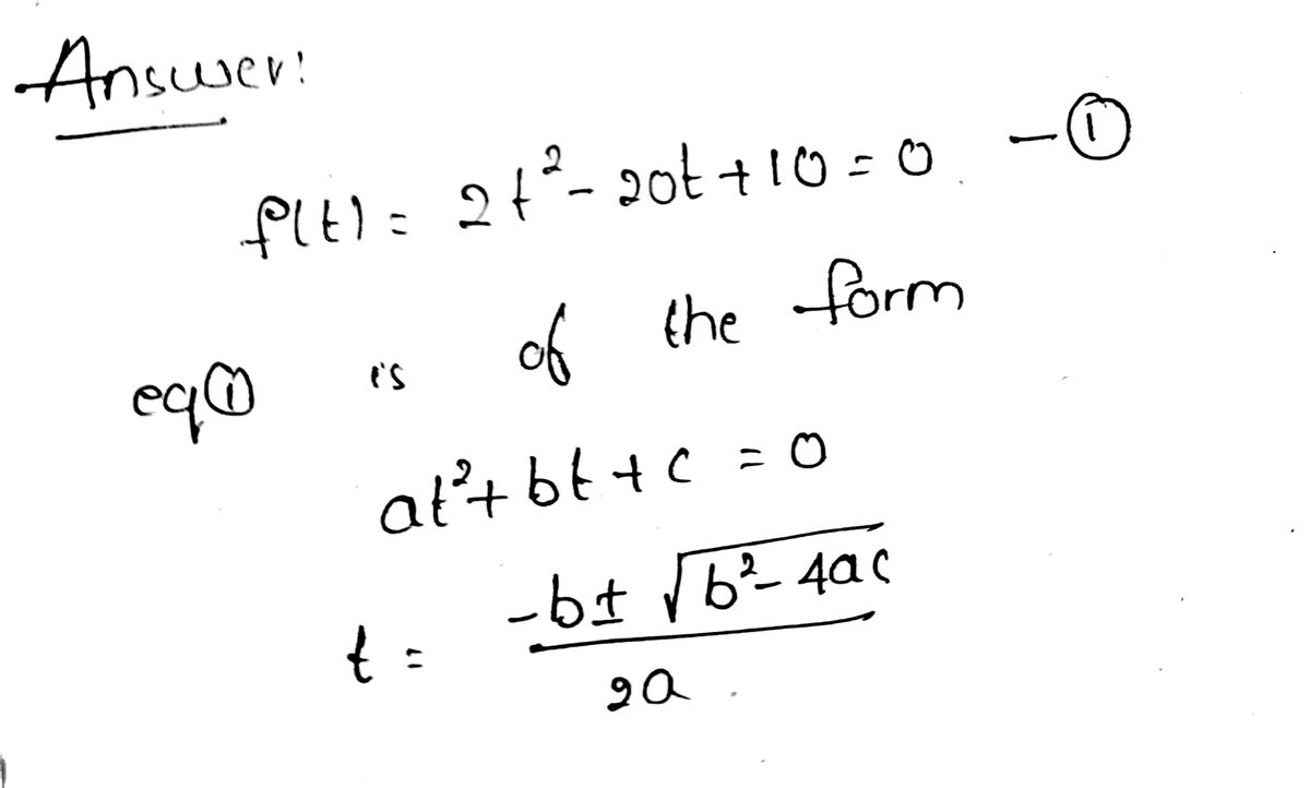 Algebra homework question answer, step 1, image 1