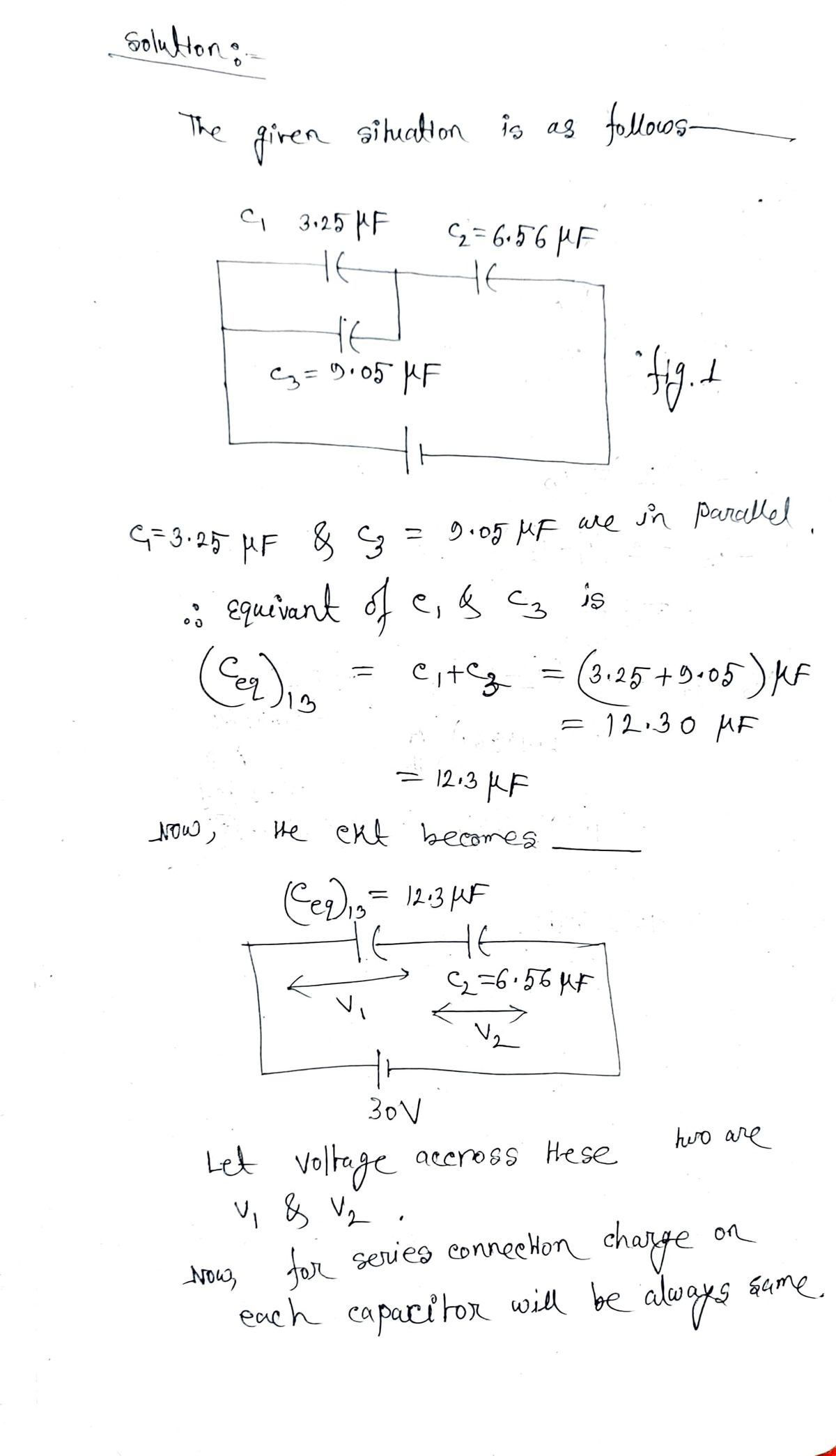 Physics homework question answer, step 1, image 1