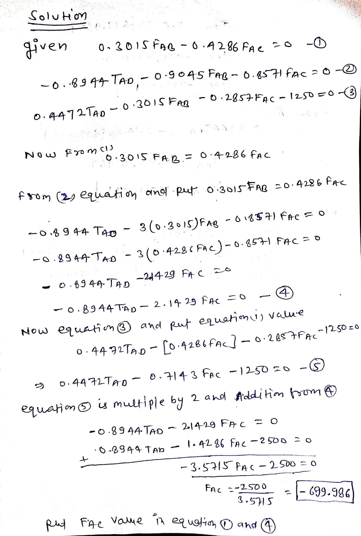 Algebra homework question answer, step 1, image 1