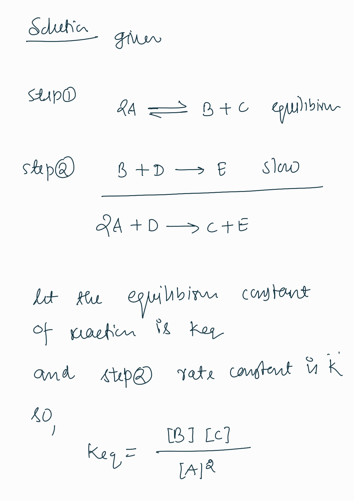 Chemistry homework question answer, step 1, image 1