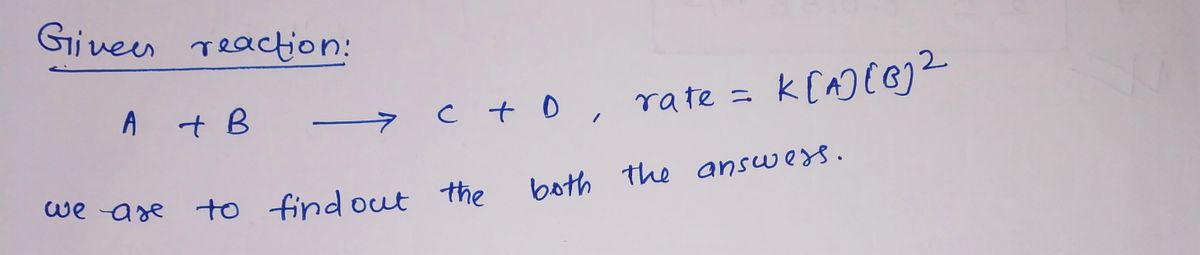 Chemistry homework question answer, step 1, image 1