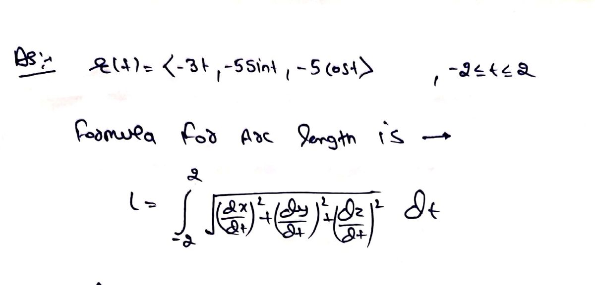 Calculus homework question answer, step 1, image 1