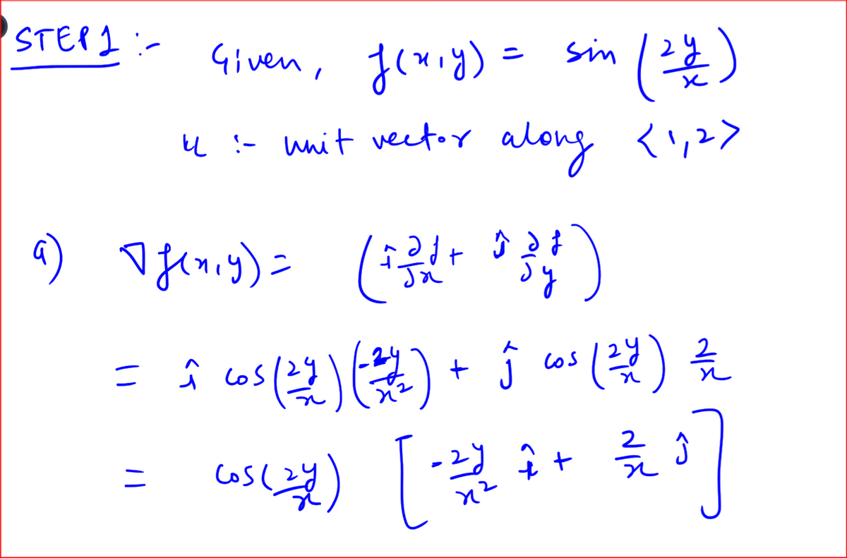 Calculus homework question answer, step 1, image 1