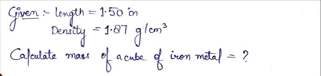 Chemistry homework question answer, step 1, image 1