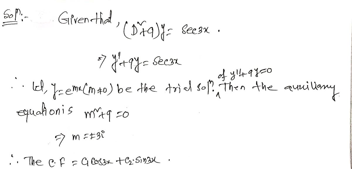 Advanced Math homework question answer, step 1, image 1