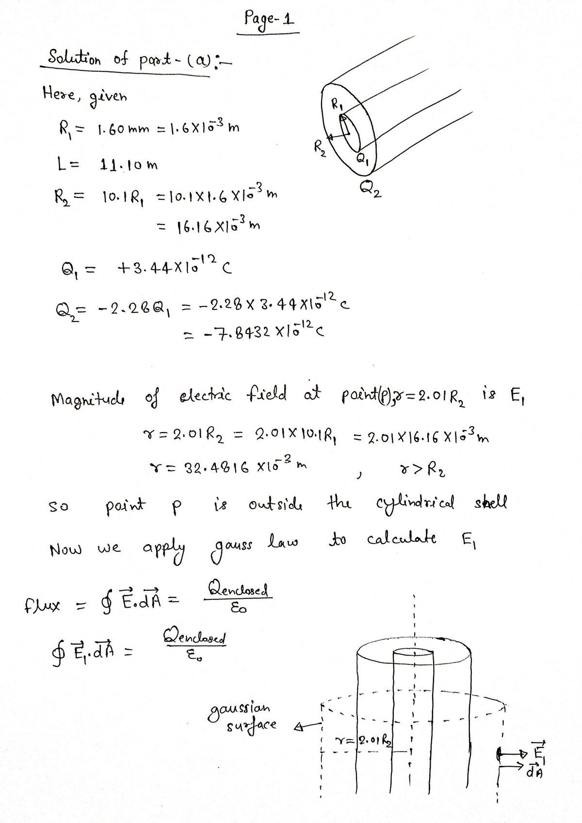 Advanced Physics homework question answer, step 1, image 1