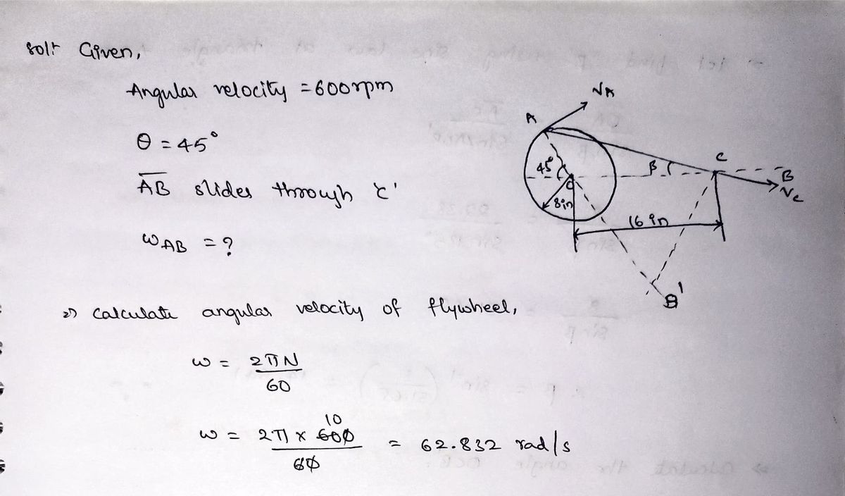 Mechanical Engineering homework question answer, step 1, image 1