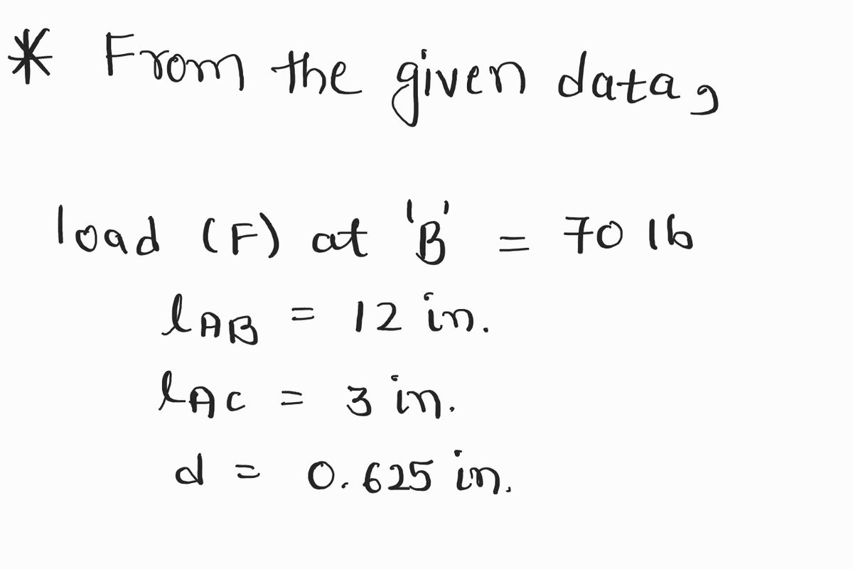 Mechanical Engineering homework question answer, step 1, image 1