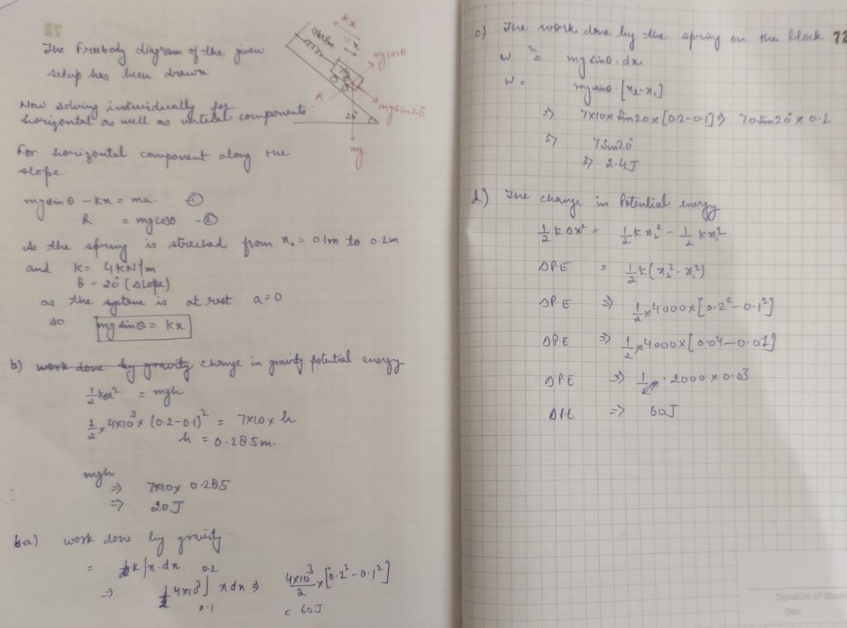 Physics homework question answer, step 1, image 1