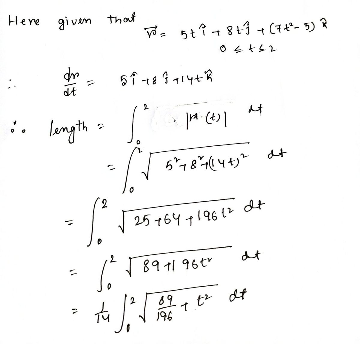 Calculus homework question answer, step 1, image 1