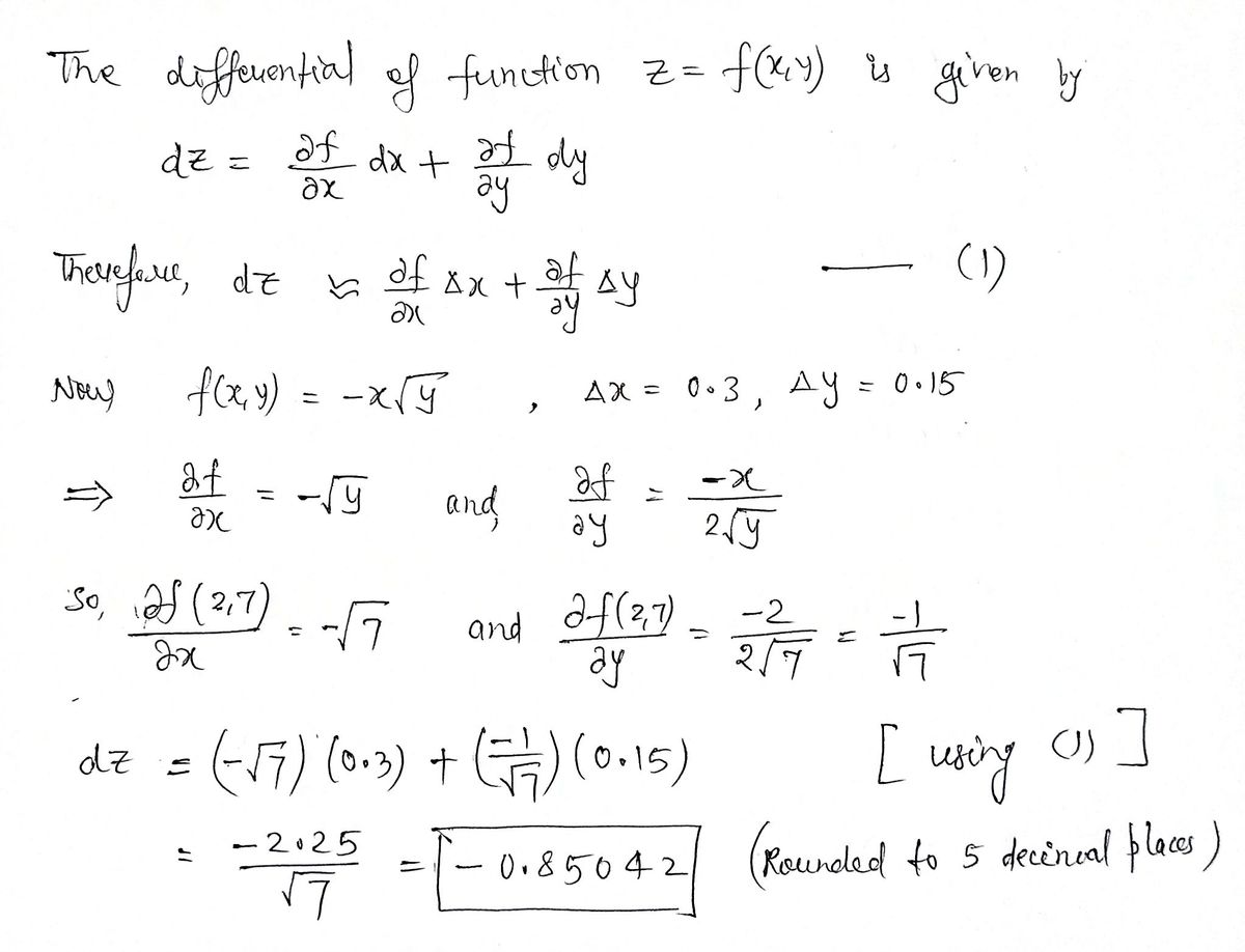 Calculus homework question answer, step 1, image 1