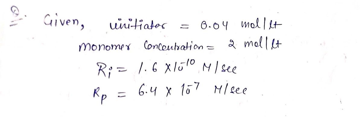 Chemistry homework question answer, step 1, image 1