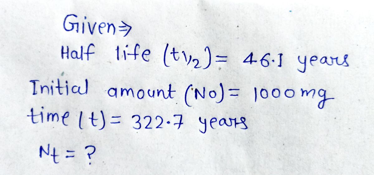 Chemistry homework question answer, step 1, image 1