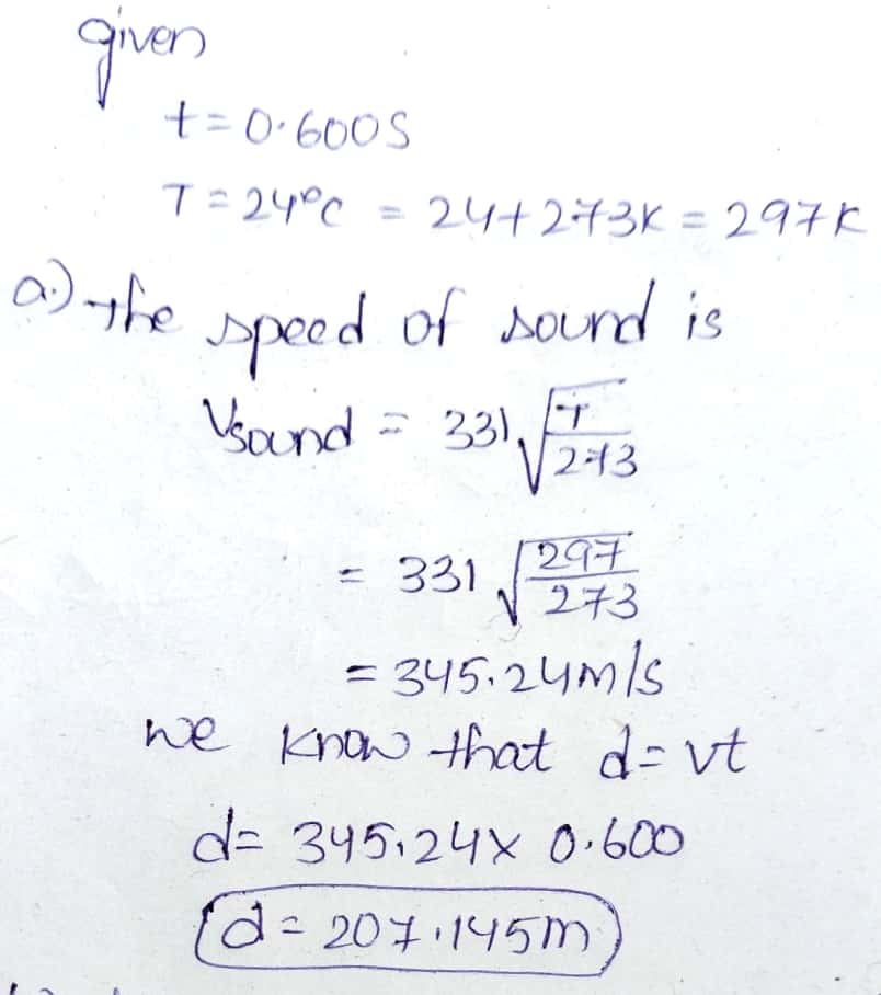 Physics homework question answer, step 1, image 1