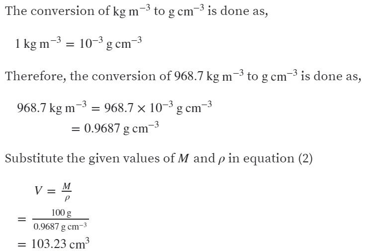 Answered At 20 C The Mass Density Of A 20 Per Bartleby