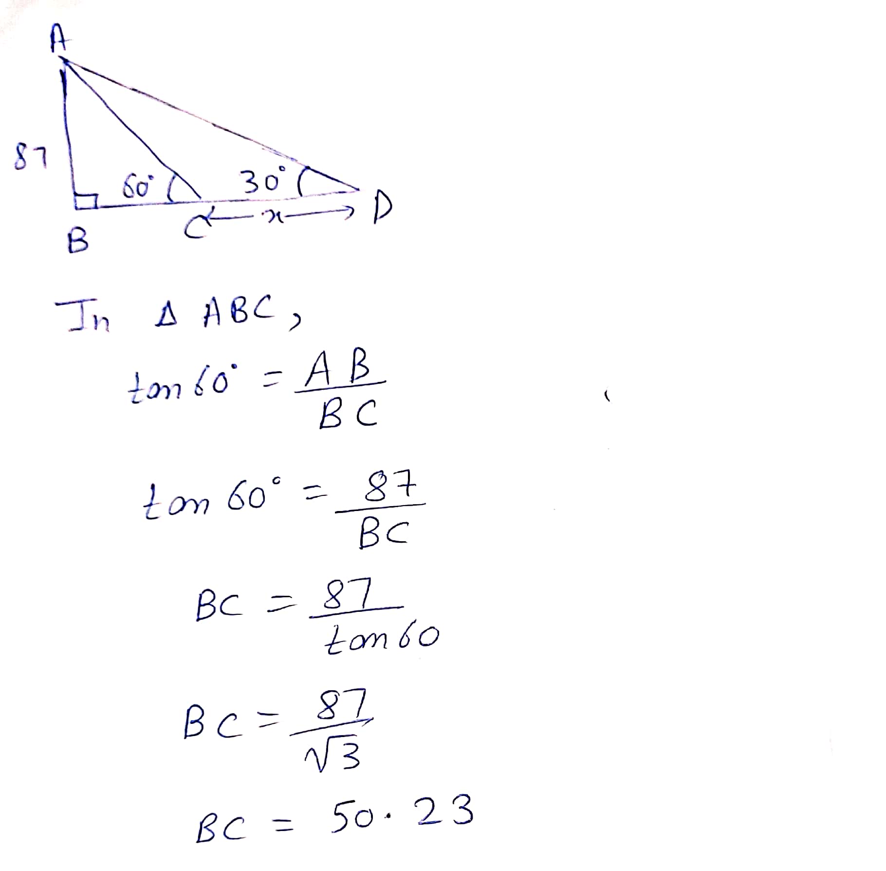 mathswatch trigonometry homework answers