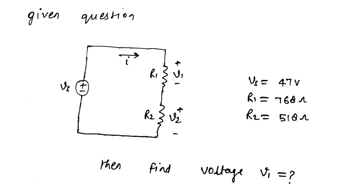 Electrical Engineering homework question answer, step 1, image 1