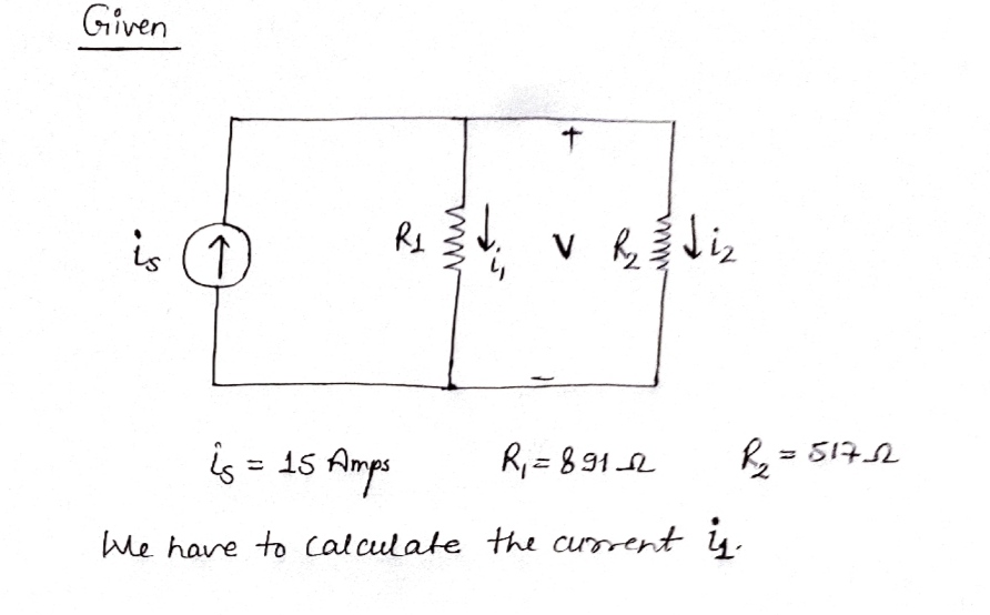 Electrical Engineering homework question answer, step 1, image 1