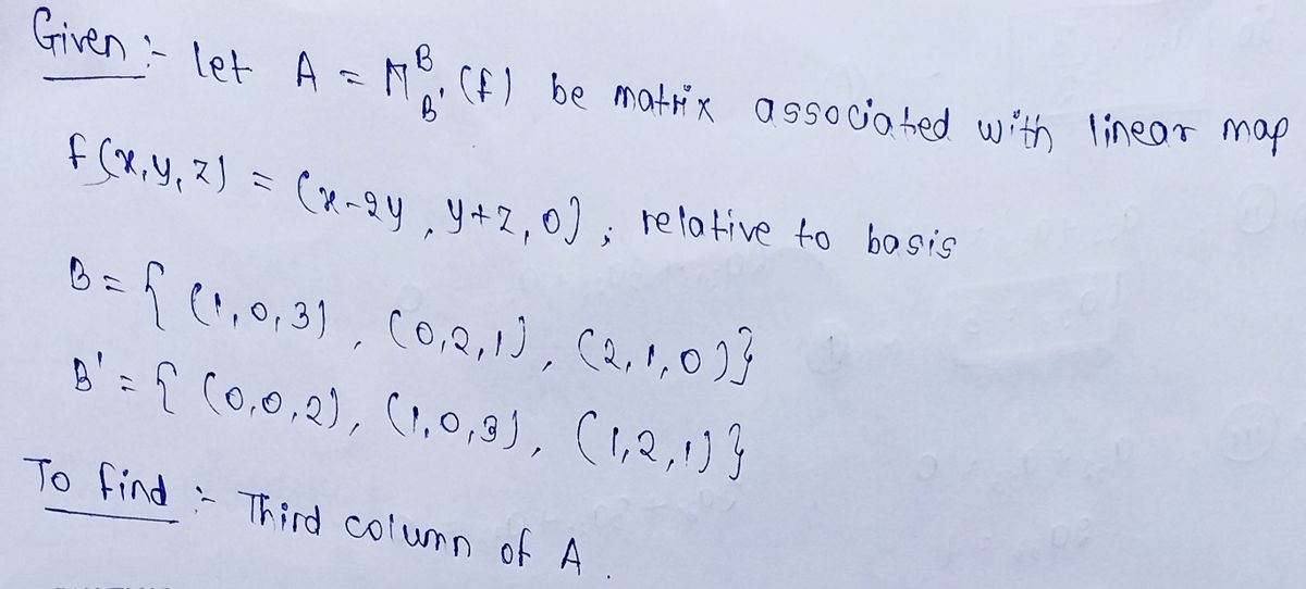 Advanced Math homework question answer, step 1, image 1