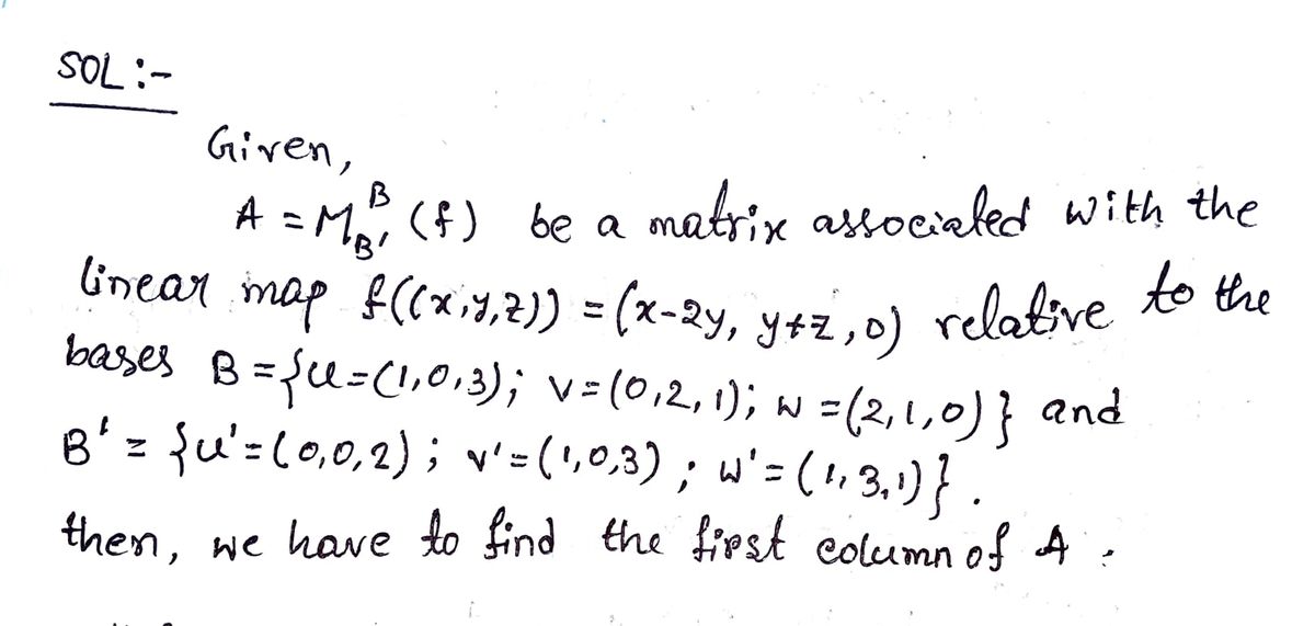 Advanced Math homework question answer, step 1, image 1