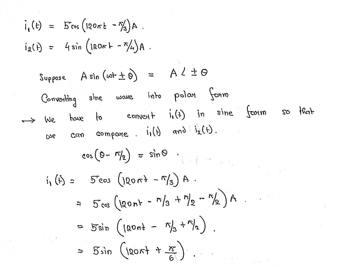 Electrical Engineering homework question answer, step 1, image 1