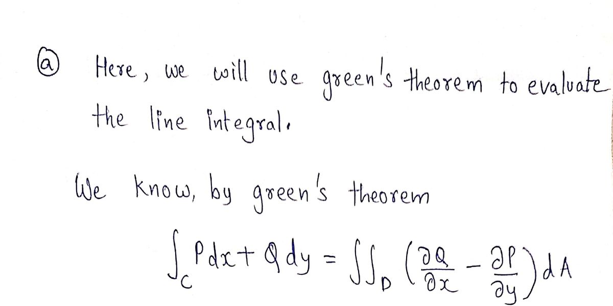 Answered 3 A Use Greens Theorem To Evaluate Bartleby 0775