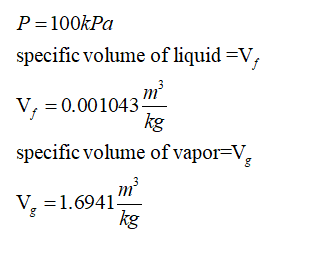 Answered: Determine the volume change when 1 kg… | bartleby