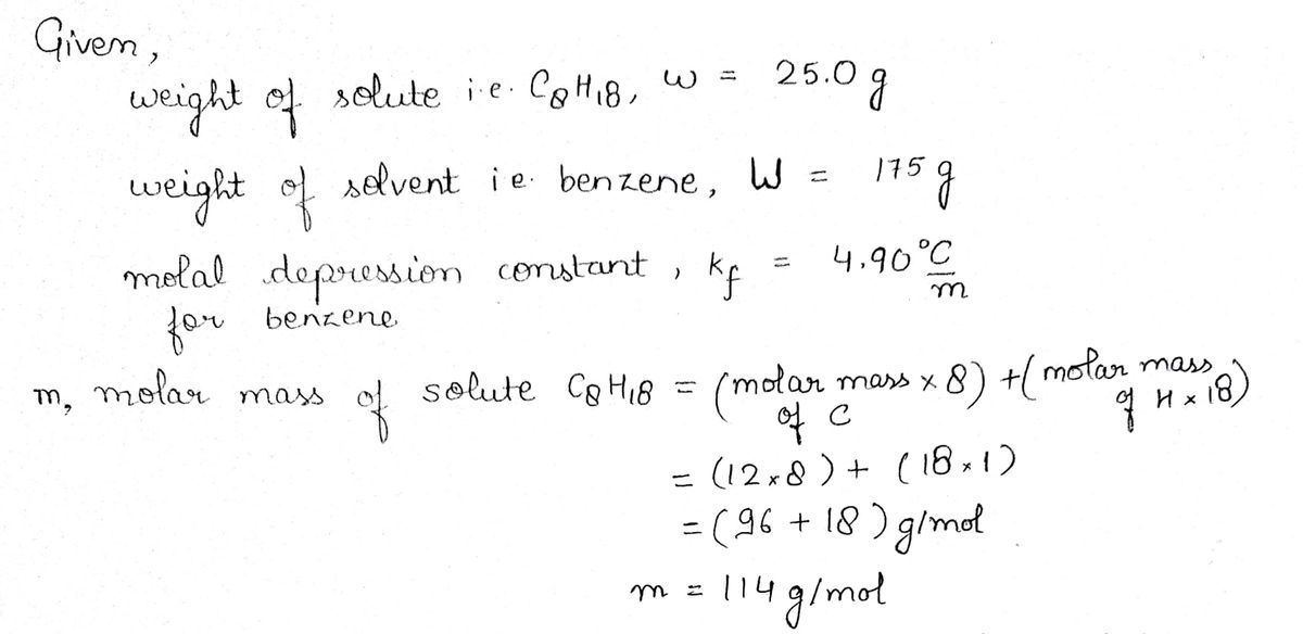 Chemistry homework question answer, step 1, image 1