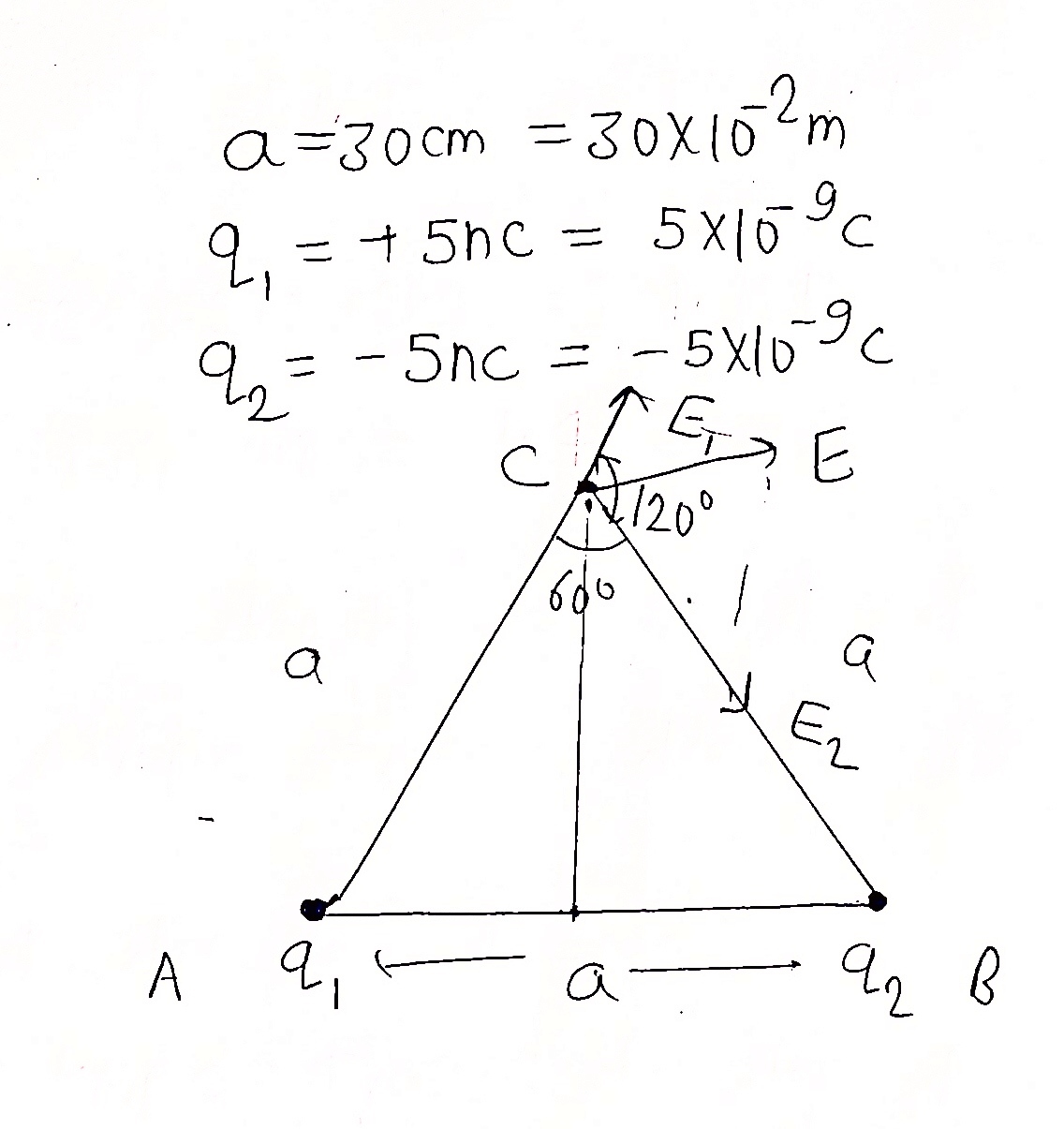 Physics homework question answer, step 1, image 1