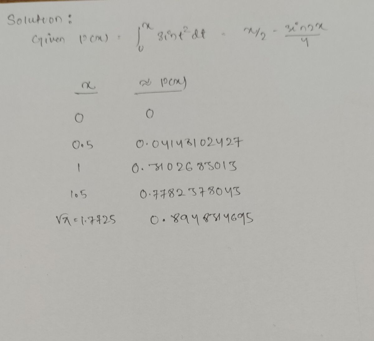 Advanced Math homework question answer, step 1, image 1