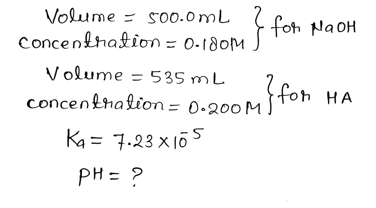 Chemistry homework question answer, step 1, image 1