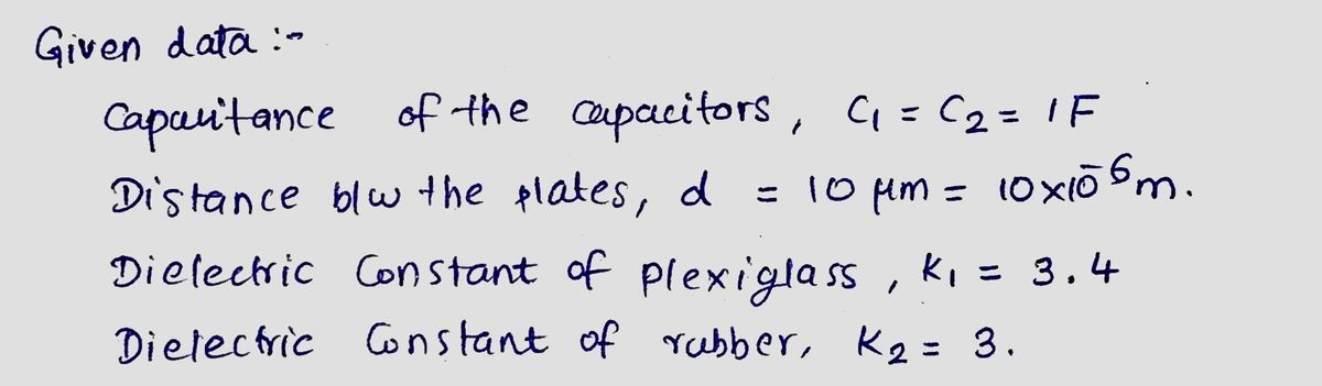 Physics homework question answer, step 1, image 1