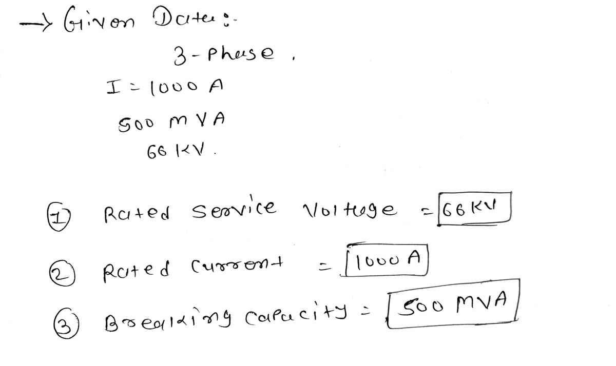 Electrical Engineering homework question answer, step 1, image 1